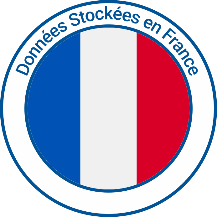 Données stockées en France