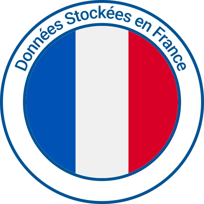 Données stockées en France